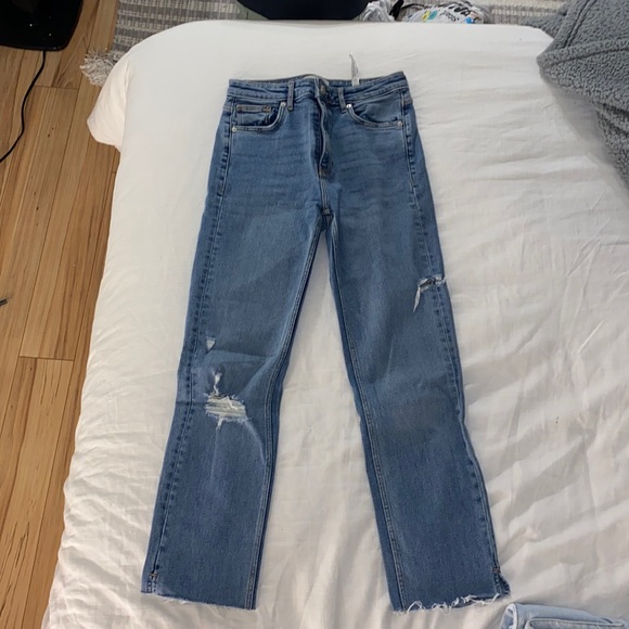 Zara Jeans Zara Mom Jeans Poshmark